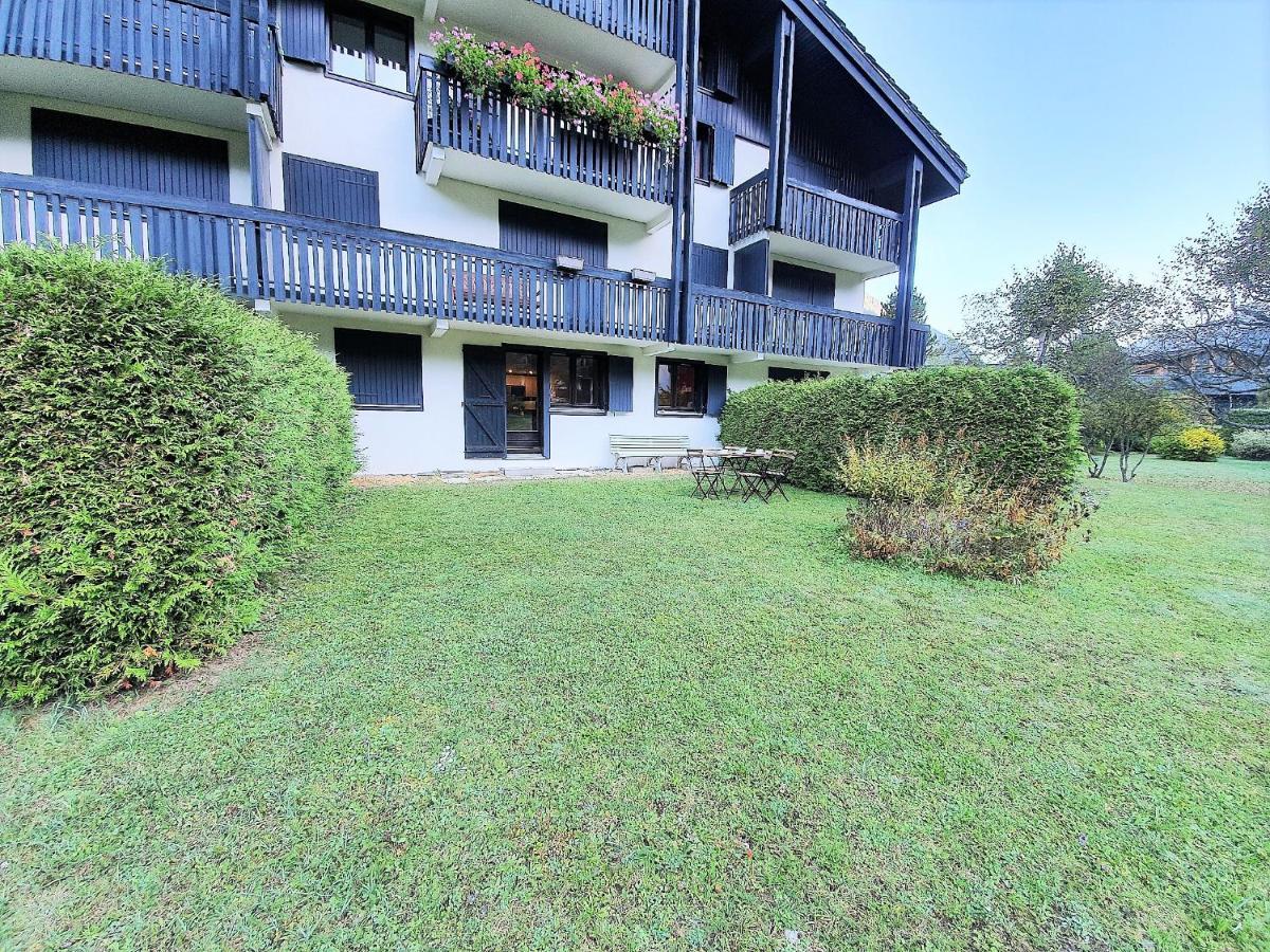 Chamonix Appartement Vue Mont Blanc Avec Jardin Exteriör bild