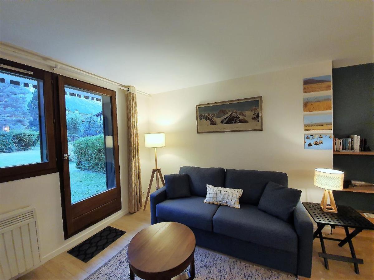 Chamonix Appartement Vue Mont Blanc Avec Jardin Exteriör bild